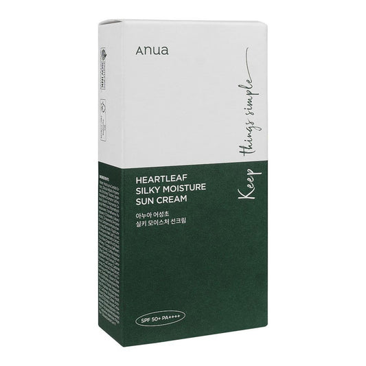 Anua – Heartleaf Silky Moisture Sun Cream, SPF-50+, PA+++ – 50ml – alternate view
