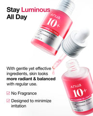 ANUA NIACINAMIDE 10%+TXA 4% Serum NEW