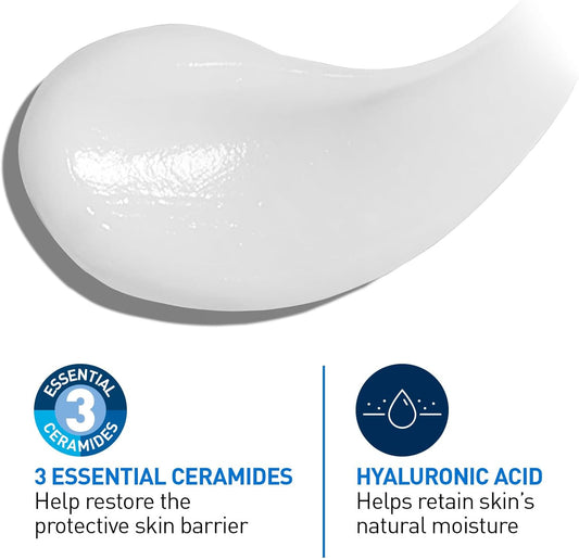 CeraVe Hyaluronic Acid Face Serum, Hydrating Serum for Face with Vitamin B5 & Ceramides, for Men & Women, Normal To Dry Skin. Fragrance Free,...
