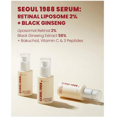 Secret - Seoul 1988 Serum: Retinal Liposome 2% + Black Ginseng