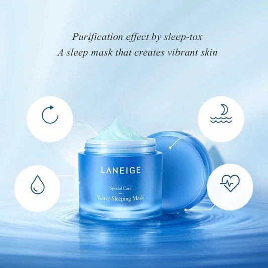 Laneige Water Sleeping Mask(Brighten and Hydrate) 15ml trial size no box – alternate view