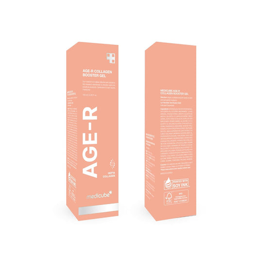 Medicube Age-R Collagen Booster Gel Serum for Skin Care Devices โ Collagen Radiance Capsules โ Enhances Skin Elasticity & Moisture โ Hypoallergenic Korean Skin Care