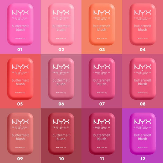 NYX Professional Makeup Buttermelt Powder Blush
