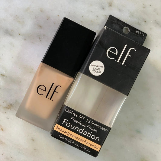 Original E.L.F Oil Free Spf-15 Sun Screen Flawless Finish Foundation 20ML | Buy in Pakistan - Clari