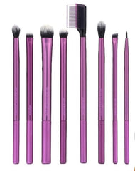Real Techniques Makeup Brushes Everyday Eye Essentials 8-Piece Eyeshadow Set