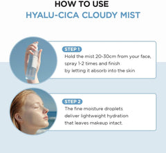 SKIN1004 Hyalu-CICA Cloudy Mist β Hydration & Calm in Every Spritz! π§