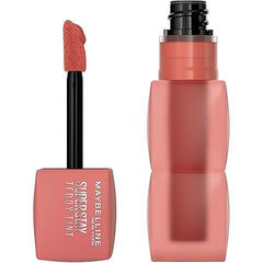 MAYBELLINE Super Stay Teddy Lip Tint, Long Lasting Matte Lipstick For Up To 12HR Wear, Wild At Heart, 1 Count
