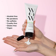 COLOR WOW One Minute Transformation – Instant frizz fix| Nourishing styling cream smooths, tames + defrizzes on the spot| Avocado oil + Omega 3’s hydrate,...