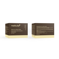 medicube Deep Vitamin C Golden Capsule Face Moisturizer - Liposome Capsules For Wrinkles, Skin Radiance - Transparent Gel for Glow Hydration - Korean Skin...