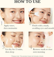 medicube Turmeric Overnight Wrapping Peel Off Mask - Nourishes dull, uneven skin with hydrolyzed collagen for glowing skin and improved elasticity. Korean...