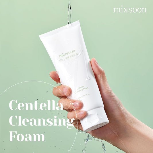 mixsoon Centella Cleansing Foam 5.07 fl oz/ 150ml,Low pH cleansing foam for soothing and – alternate view