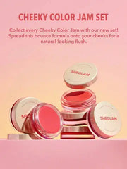 SHEGLAM Cheeky Color Jam β Cream Blush for Dewy, Natural Glow | 100% Original in Pakistan Clari