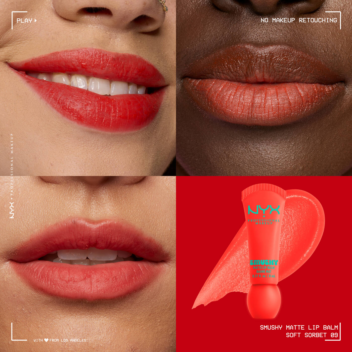 NYX Professional Makeup SMUSHY MATTE LIP BALM