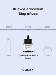 COSRX The Hyaluronic Acid 3 Serum | Deep Hydration Serum for Dry, Dehydrated & Sensitive Skin in Pakistan Clari