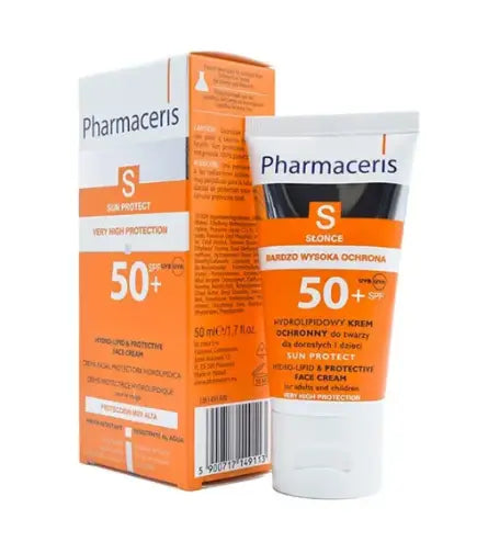 Pharmaceris-S-Hydro-Lipid-Protective-Face-Cream-SPF-50-Ultimate-Sun-Protection Clari