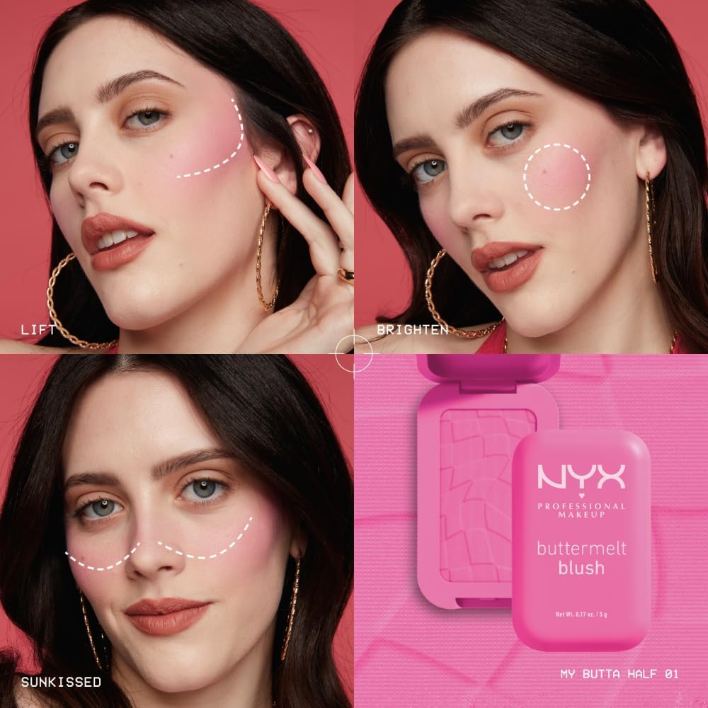 NYX Professional Makeup Buttermelt Powder Blush