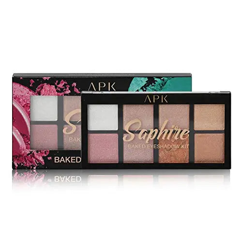 APK Saphire Baked Eyeshadow Kit 15 Color Palette MAKE UP