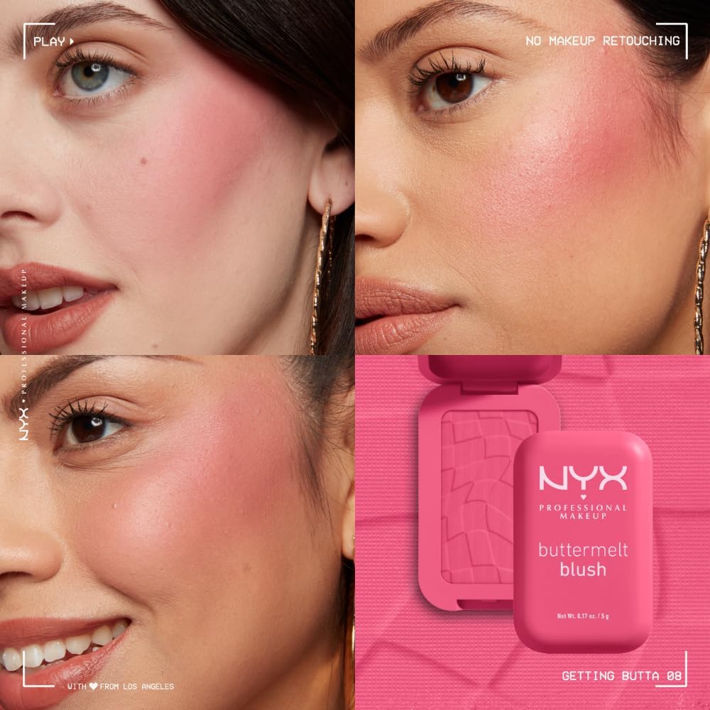 NYX Professional Makeup Buttermelt Powder Blush