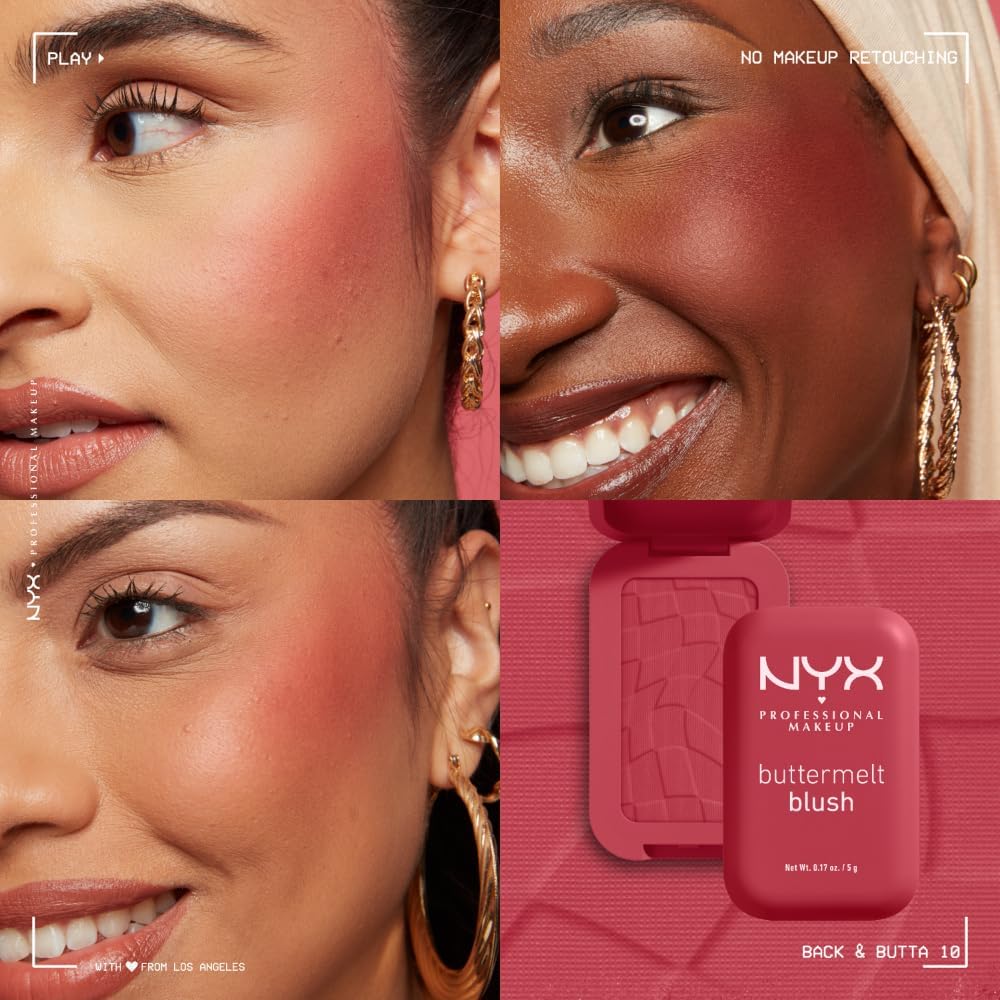 NYX Professional Makeup Buttermelt Powder Blush