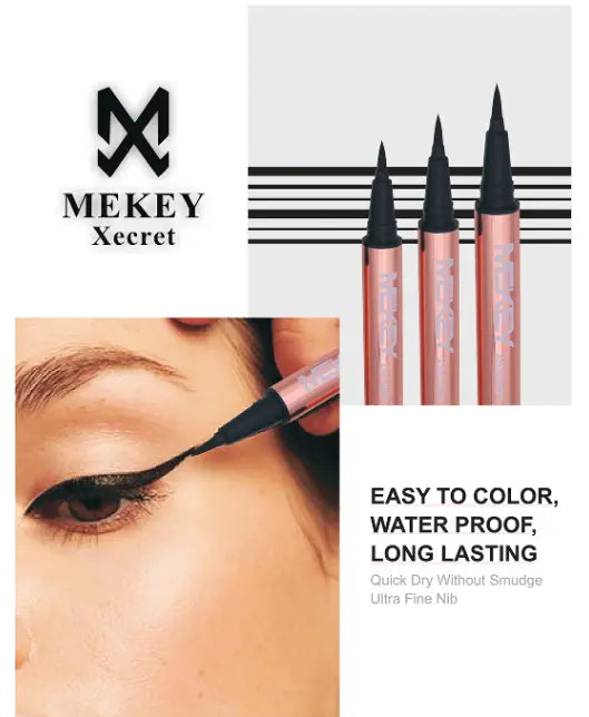 𝐌𝐞𝐤𝐞𝐲𝐱𝐞𝐜𝐫𝐞𝐭 𝐄𝐲𝐞 𝐋𝐢𝐧𝐞𝐫: Ultra-Thin, Waterproof, Long Lasting, Quick Dry, Easy to Use, High Pigment - Perfect Precision! mekey xecret