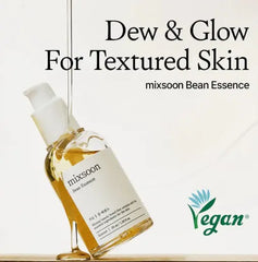 mixsoon Bean Essence Exfoliating Hydrating Korean Skin Care Glass skin Hyaluronic Acid Serum Clari.com.pk