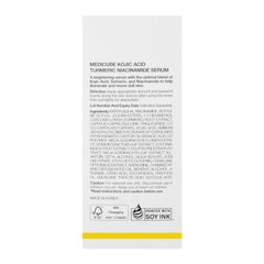 Medicube Kojic Acid Turmeric Niacinamide Serum, Glycolic Acid, For Dry & Dull Skin, 30ml
