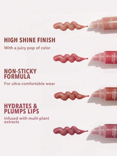 Power Bouquet Lip Gloss - Freesia | Long-lasting, Moisturizing & Shine for Pakistani Makeup Lovers