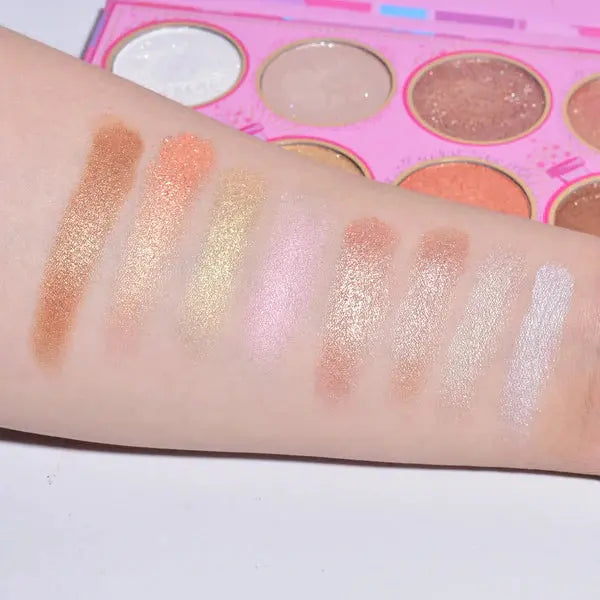 8-COLOR MAGIC SHINING HIGHLIGHTER PALETTE makeup