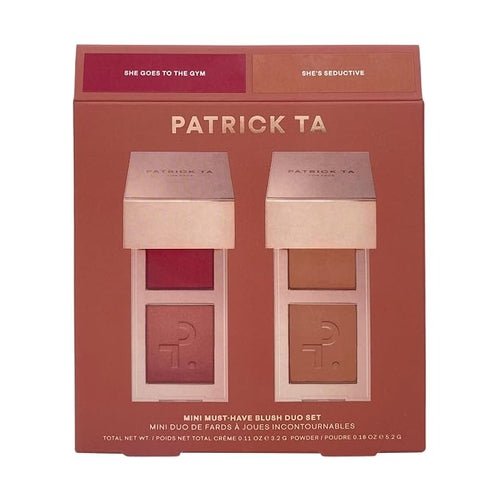 Patrick Ta Mini Must-Haves Blush Duo Set - She Goes To The Gym/Shes Seductive