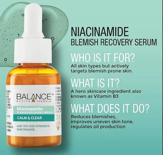 Balance - Niacinamide Calm and Clear - 30ml Clari