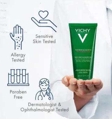 Vichy Normaderm Phytosolution Purifying Cleansing Gel 200m cosmetics