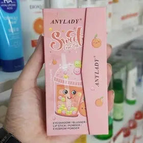 Any Lady Sweet Fruit Tea Makeup Foundation Palette Box makeup