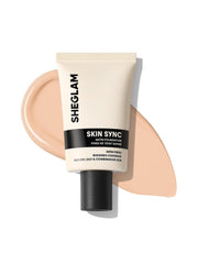 SHEGLAM Skin Sync Satin Foundation-Porcelain