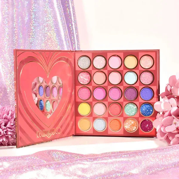 59-COLOR FAIRY GIRL MAKEUP PALETTE ( ALL IN ONE , EYESHADOW , BLUSHER , HIGHLIGHTER ) makeup