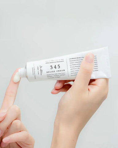 Dr Althea - Gentle Vegan Skincare 345 Relief Cream Featuring Hyaluronic Acid &amp; Rose Scent - 1.7 Fl Oz