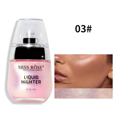 Miss Rose Liquid Highlighter 30 ml Clari.com.pk