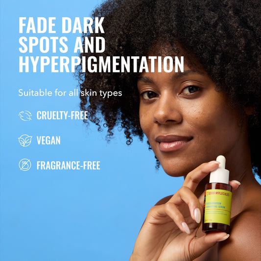 Good Molecules Discoloration Correcting Serum - Targets Dark Spots and Discoloration, Skincare for Face, 1 fl oz