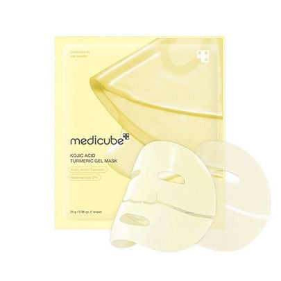 [MEDICUBE] Гидрогелевая маска с куркумой и койевой кислотой Kojic Turmeric Gel Mask