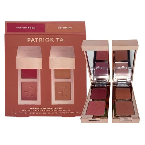Patrick Ta Mini Must-Haves Blush Duo Set - She Goes To The Gym/Shes Seductive