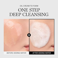 D'alba Piedmont Italian White Truffle Return Oil Cream Cleanser, Vegan Cleanser, Easy One Step Cleanser, Sebum And Makeup Removal, Suitable For Sensitive Skin (150ml)