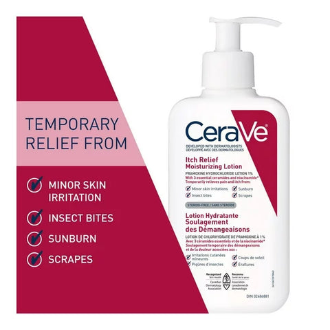 CeraVe - Itch Relief Moisturizing Lotion Dry Skin - 237ml Clari