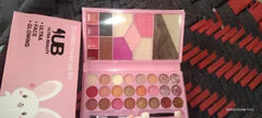 Ultra Beauty UB Face Glowing Kit With 35 Colors Eye Shadow Wallet Makeup Kit All In One MAKE UP