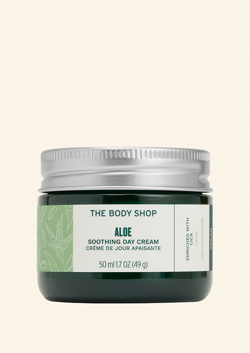 Aloe Soothing Day Cream-the body shop-50ml Clari