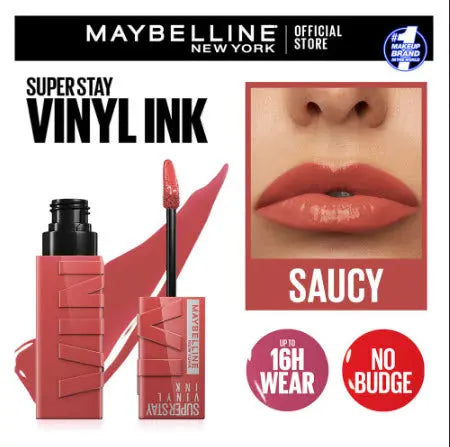 Maybelline - Super Stay Vinyl Ink Longwear Liquid Lipcolor USA Clari