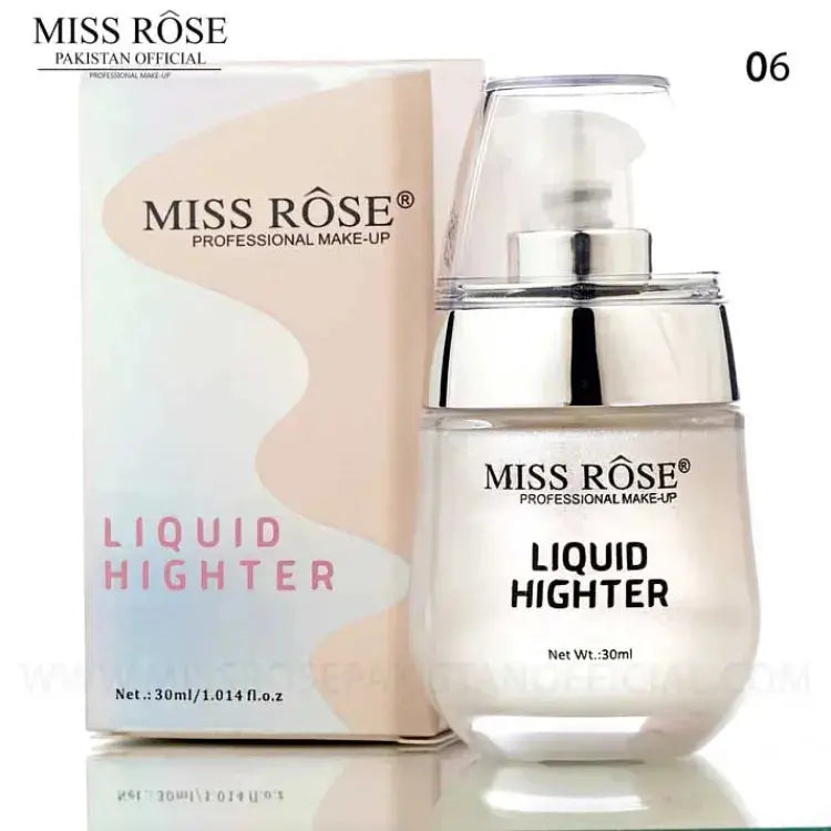 Miss Rose Liquid Highlighter 30 ml Clari.com.pk