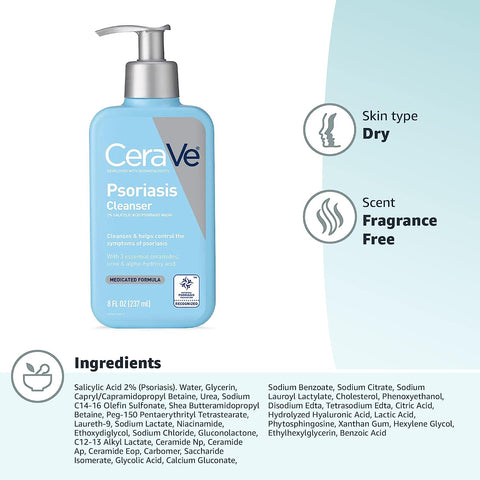 CeraVe - Psoriasis Cleanser 237ml Clari