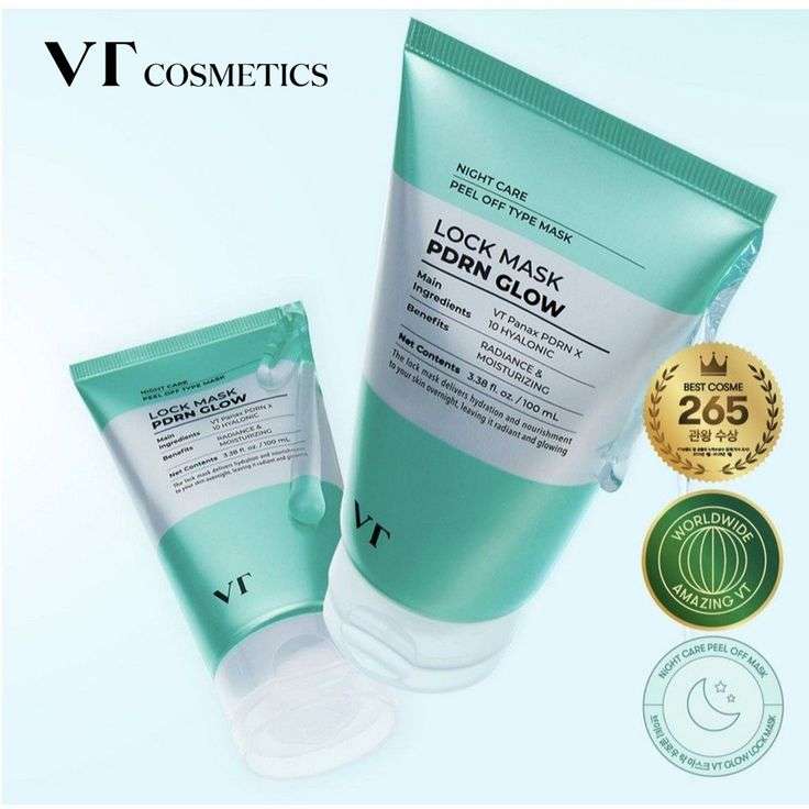 VT Cosmetics PDRN Glow Lock Mask 100ml