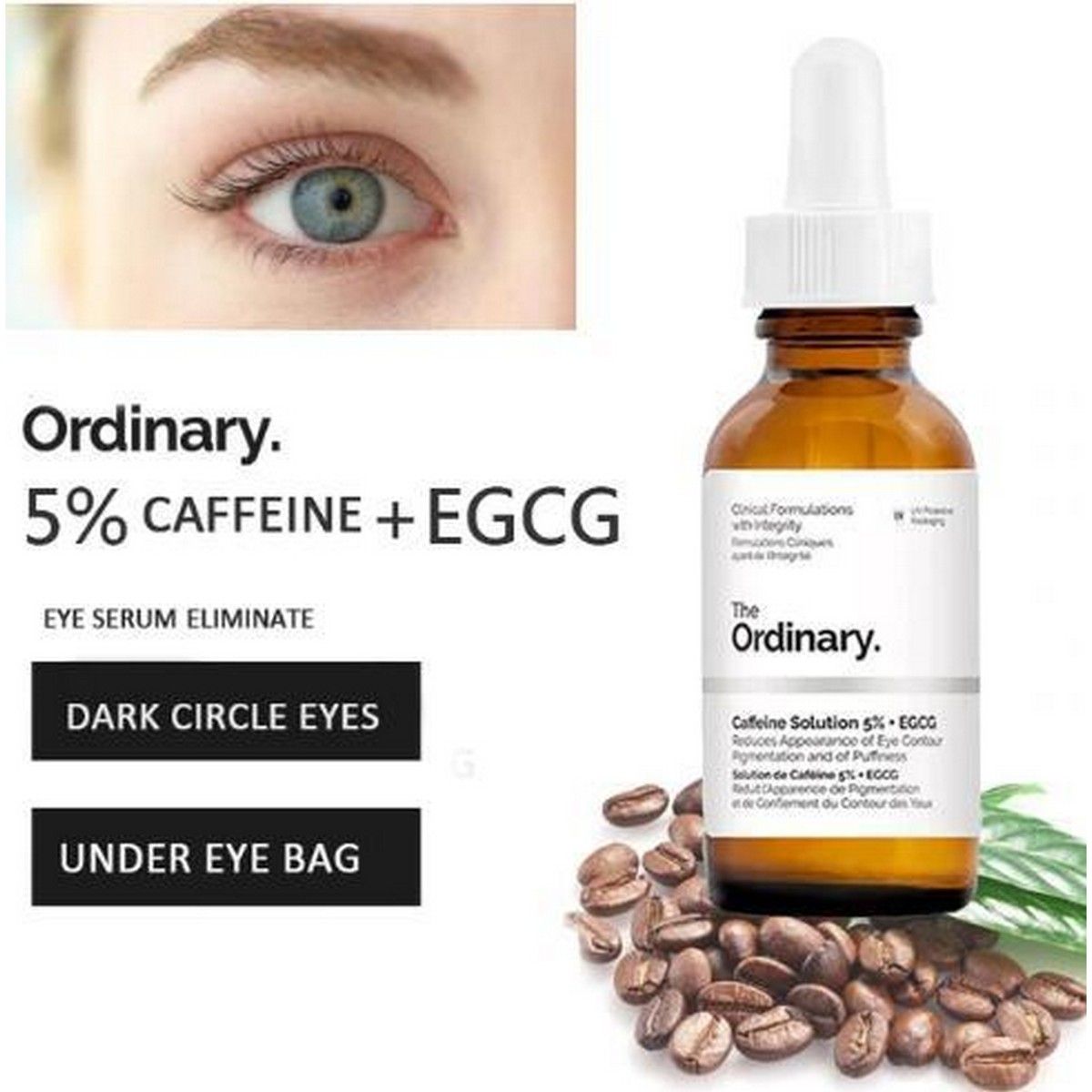 The Ordinary - Caffeine Solution 5% + EGCG Clari