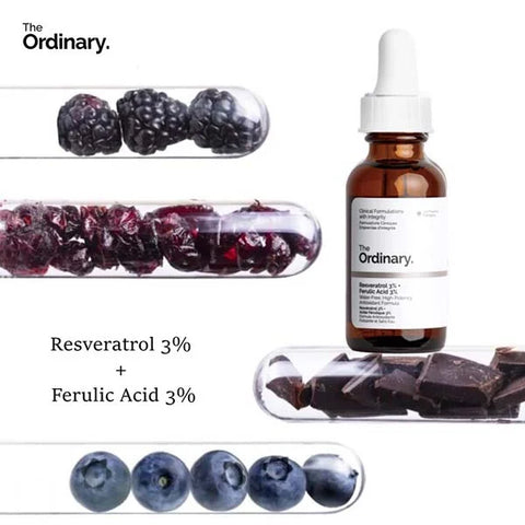 The Ordinary - Resveratrol 3% + Ferulic Acid 3% 30mL Clari