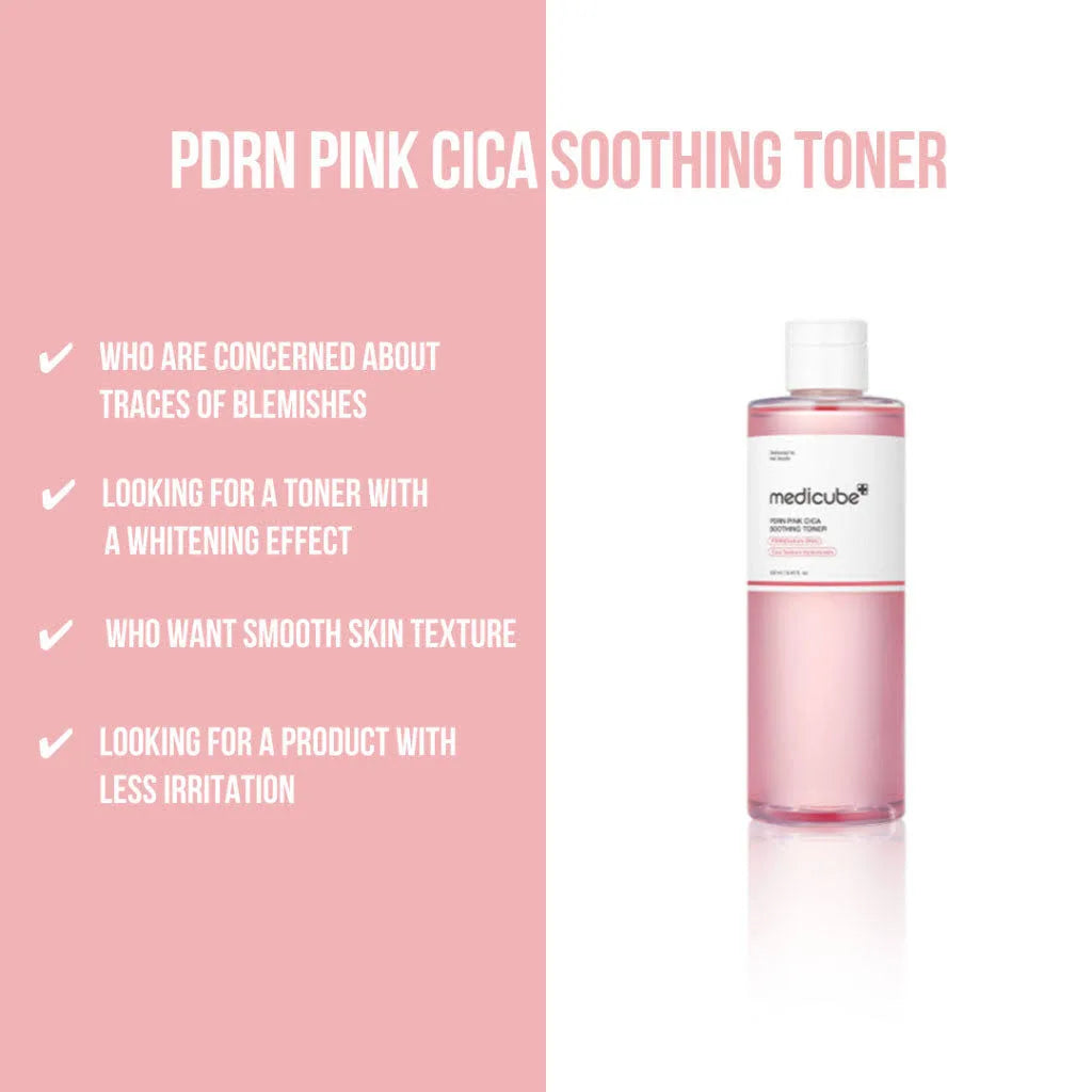 Medicube - PDRN Pink Cica Soothing Toner - 250ml